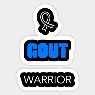 Gout Awareness Sticker